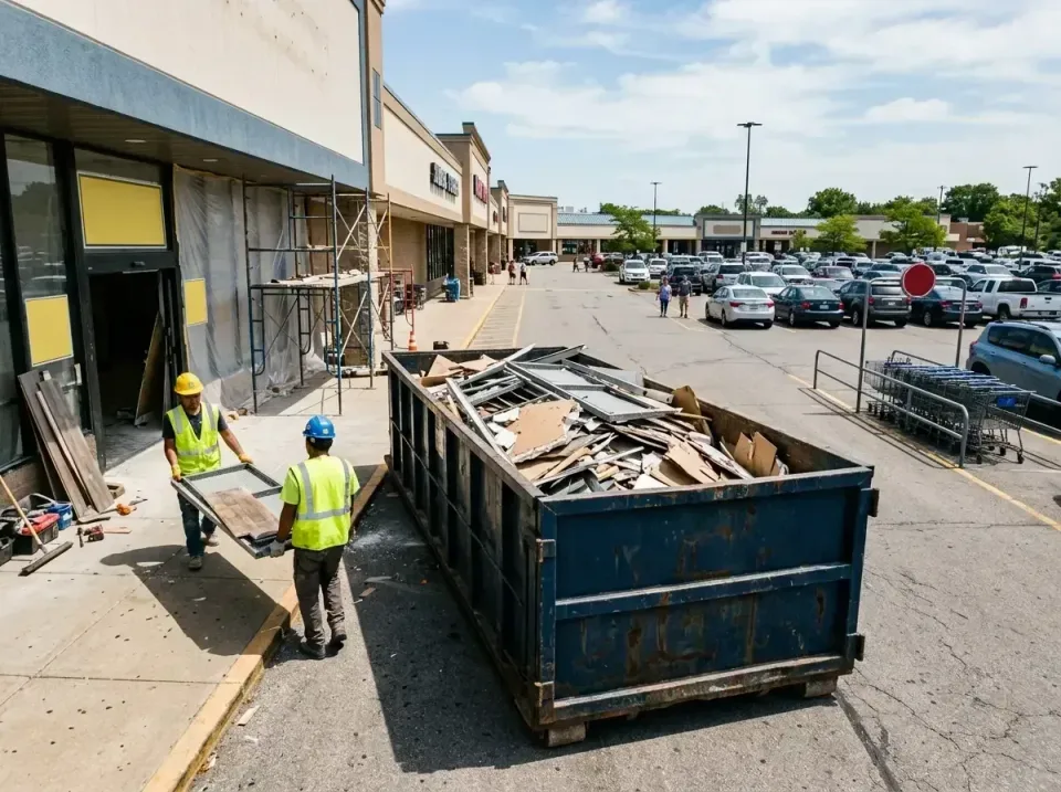 retail-store-renovation-debris-003 — frequently asked questions, Roll-off Dumpster Rentals in Bay Minette, AL